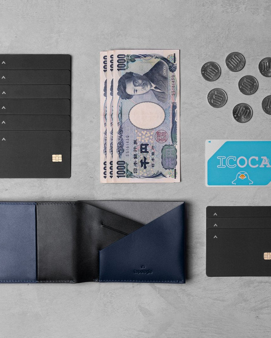 Slim Coin Wallet Plus Grey