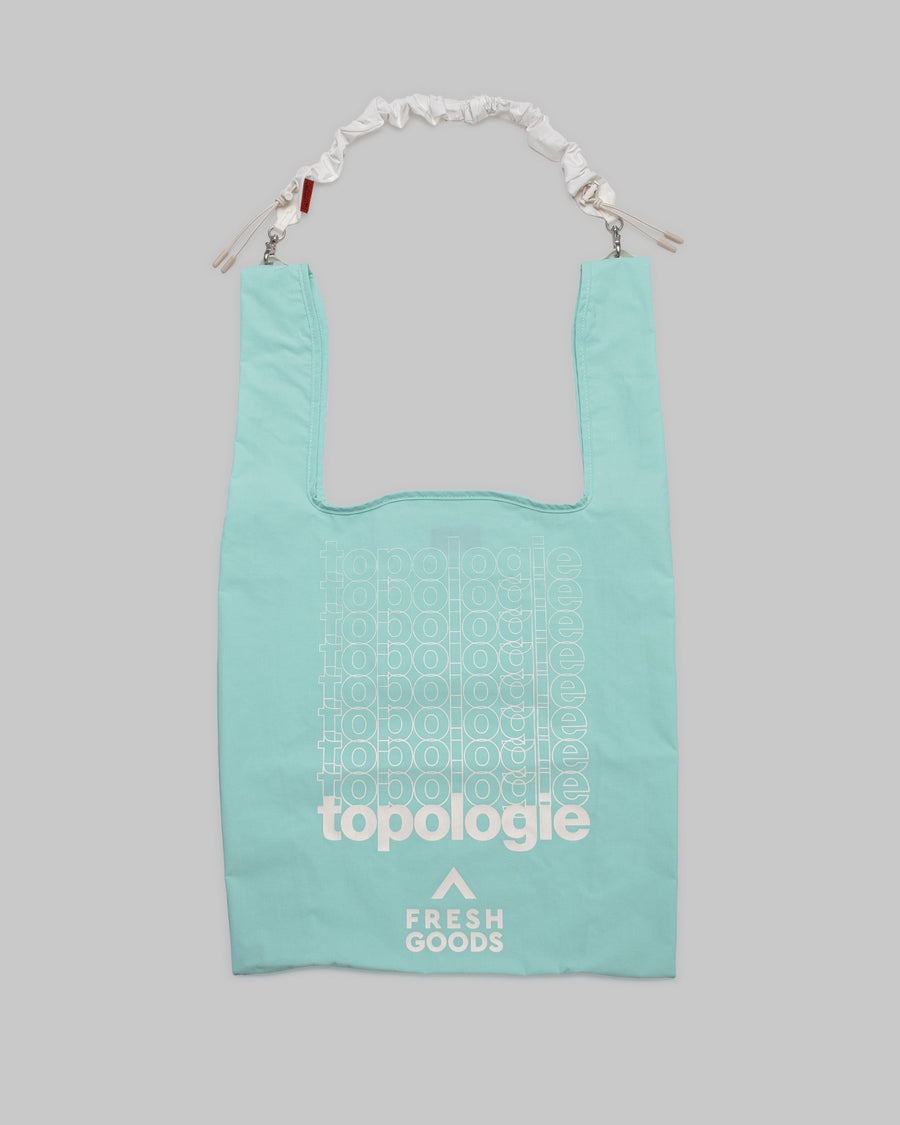 Konbini Bag / Mint / Papery / Bungee Wrist Strap / Marshmallow / Tech Sateen