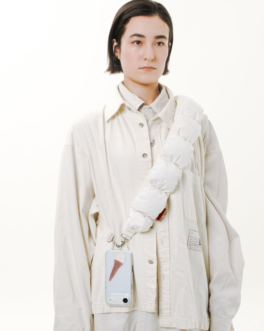 Topologie x Maison MIHARA YASUHIRO Puffer Strap