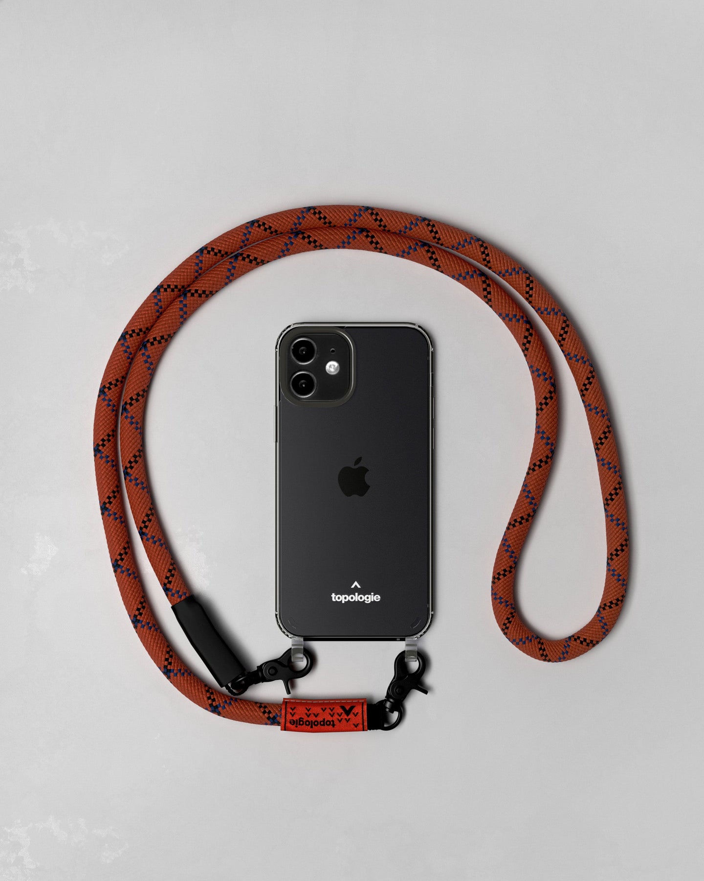 Verdon Phone Case / Clear / 10mm Rope / Oxide Helix