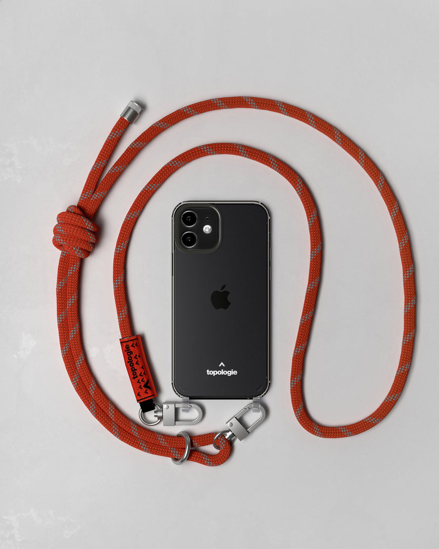 Verdon Phone Case / Clear / 8.0mm Rope / Oxide Reflective
