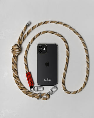 Verdon Phone Case / Clear / 8.0mm Rope / Sand Patterned