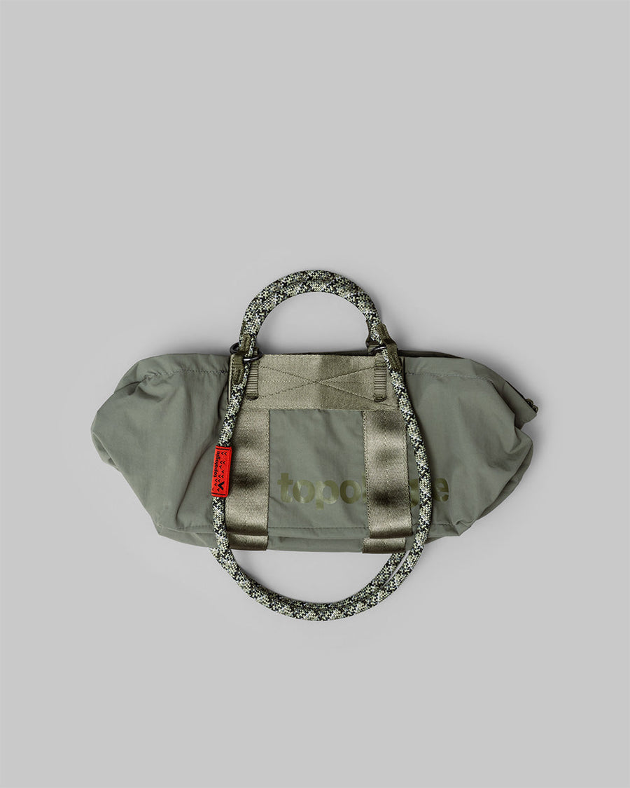 Summit Duffle Small / Moss (Papery) / 10mm Rope Loop / Olive Camouflage