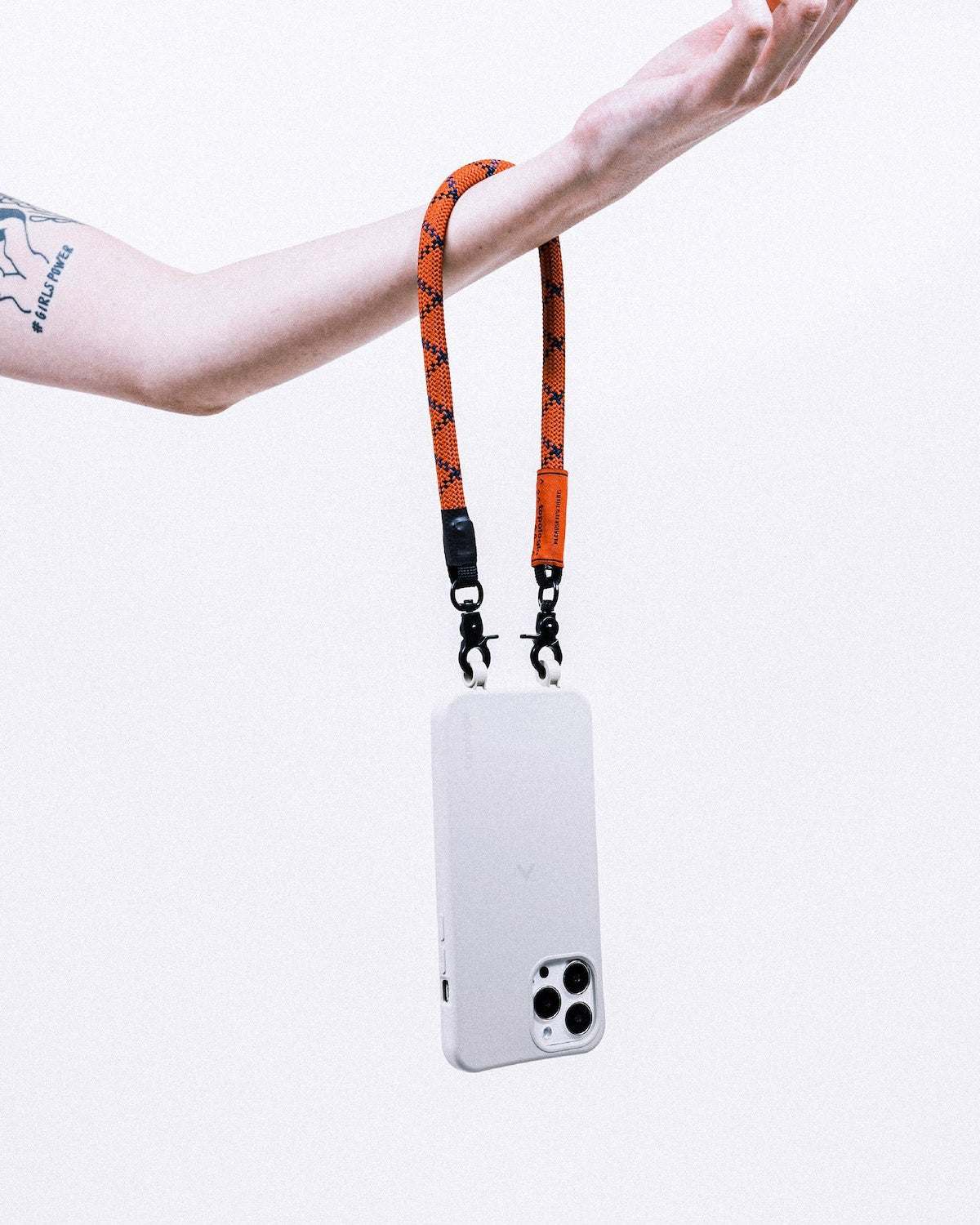 Phone Strap Adapter / 10mm Wrist Strap / Oxide Helix