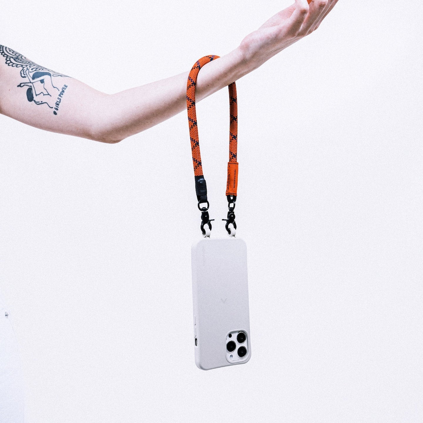 Phone Strap Adapter / 10mm Wrist Strap / Oxide Helix