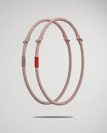 10mm Rope Loop Peach Melange